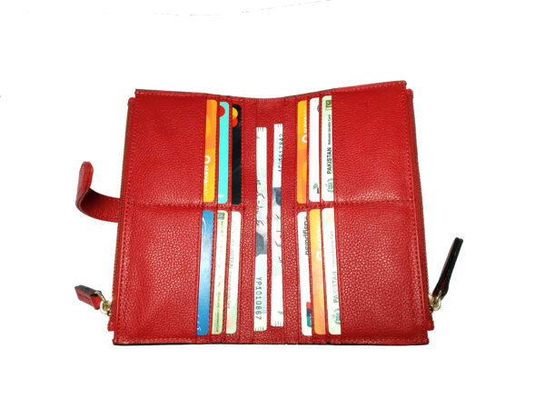 Luxury Red Women Wallet