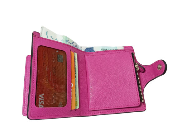 Elegant Shocking Pink Ladies Wallet